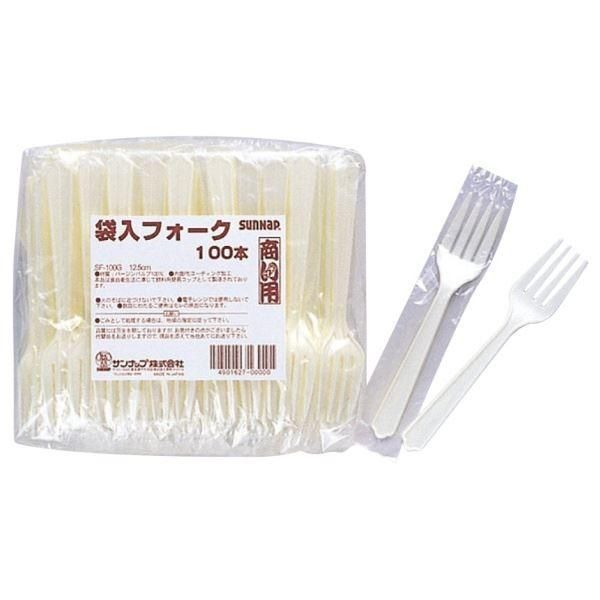 ds-(まとめ) フォーク/使い捨て食器 〔袋入り 100本入〕 アウトドア パーティー 商い用 業務用 〔×50個セット〕 29,562円