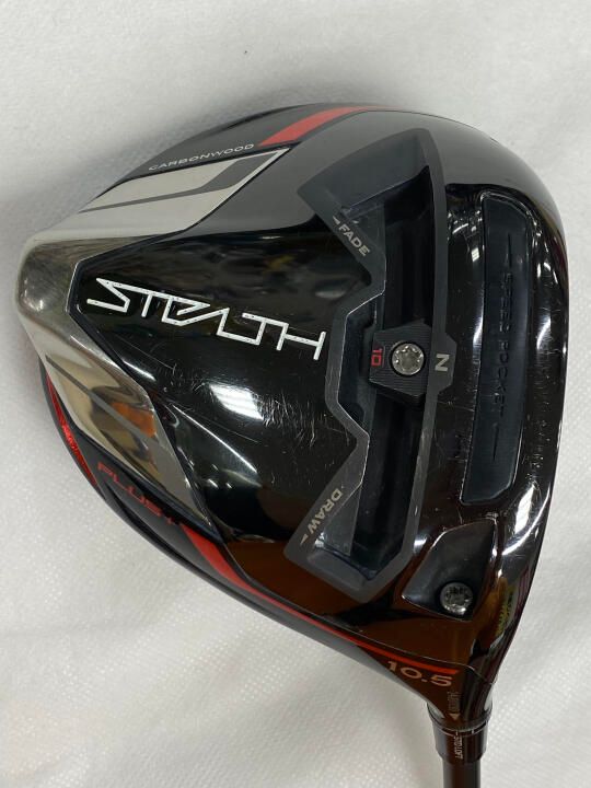 テーラーメイド　STEALTH PLUS+　10.5度　TOUR AD IZ-6　Sフレックス　ドライバー　中古　ゴルフドゥ！倉敷笹沖店【最短即日発送】 16,629円