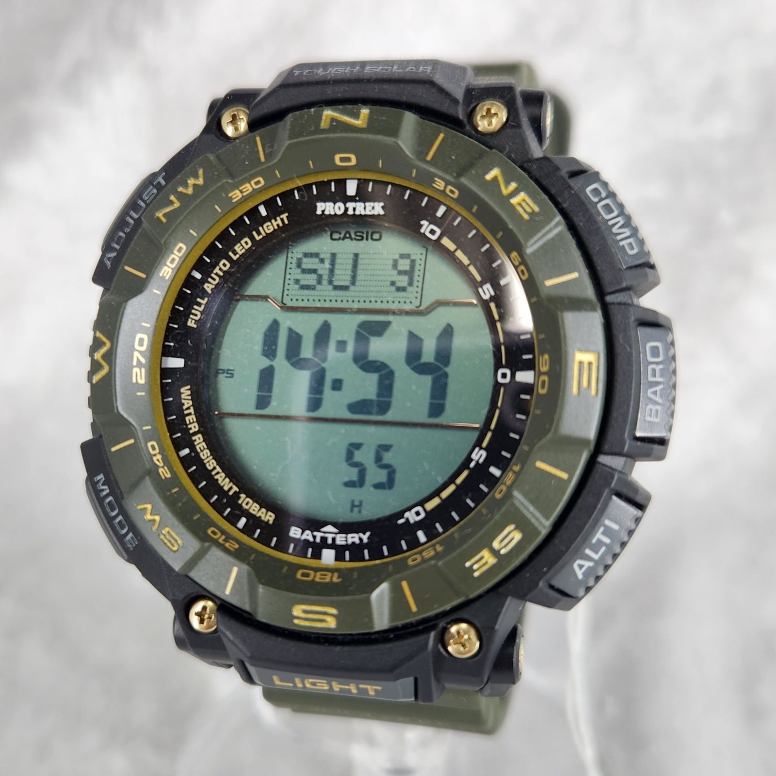 CASIO／カシオ　PROTREK／プロトレック　PRG-340ANS-3JR　クライマーライン　30周年記念モデル　ソーラー　アウトドア　【TM0154-005】　275