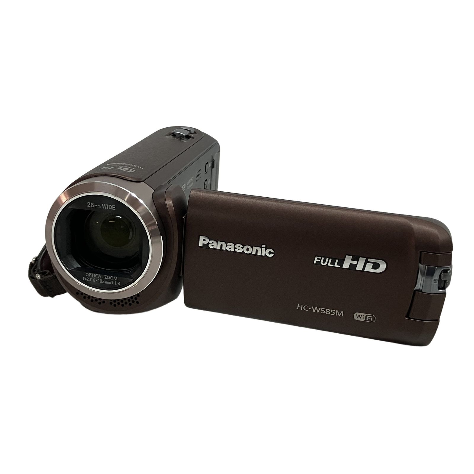 【S2176】 Panasonic HC-W585M ブラウン 2017年製 Panasonic HC-W585M デジタルハイビジョン ビデオ カメラ 2017年製