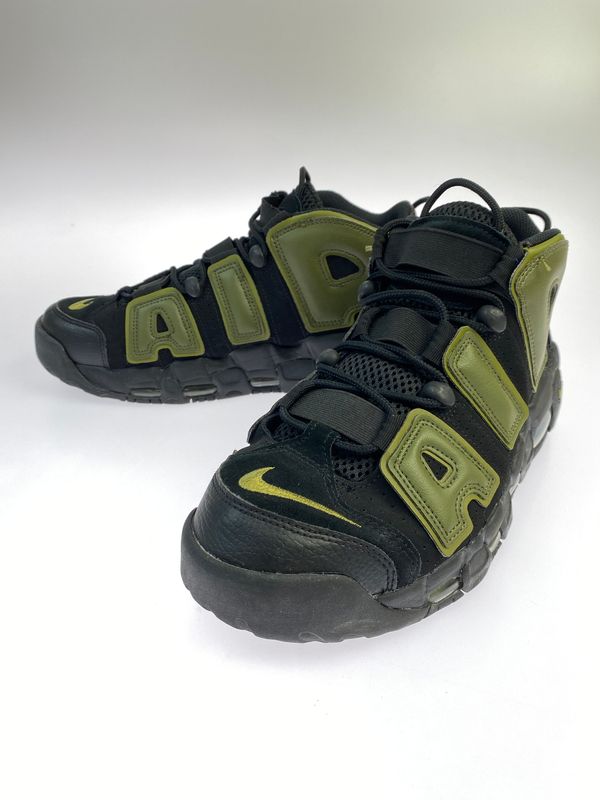 【中古品】 NIKE ナイキ AIR MORE UP TEMPO '96 ROUGH GREEN DH8011-001 エアモアアップテンポ '96 ラフグリーン メンズ スニーカー シューズ 靴 【160-260809-em-38-min】
