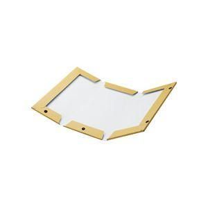 ds-(まとめ) TANOSEE 図面ファイル（クラフトタイプ） A1 3つ折 背幅40mm 1冊 〔×10セット〕