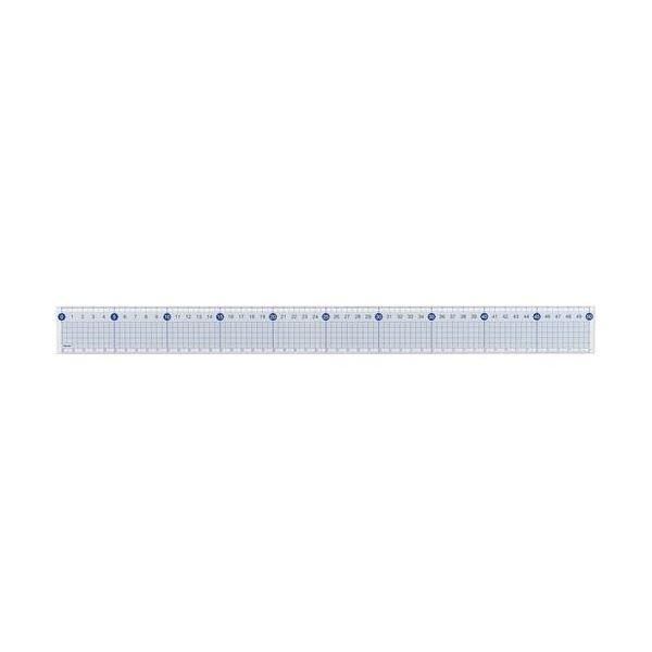 ds-(まとめ) レイメイ藤井 すべらないカッティング定規 50cm ACJ1000 1個 〔×10セット〕