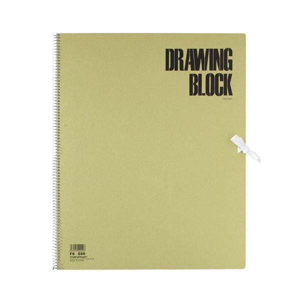 ds-(まとめ) マルマン スケッチブック F6 厚口 20枚 S86 1冊 〔×10セット〕
