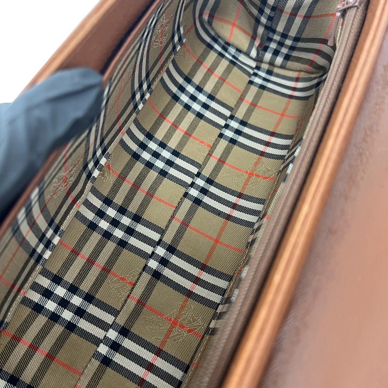 極 美品 Burberrys バーバリーズ ヴィンテージ ロゴ 金具 ノバチェック