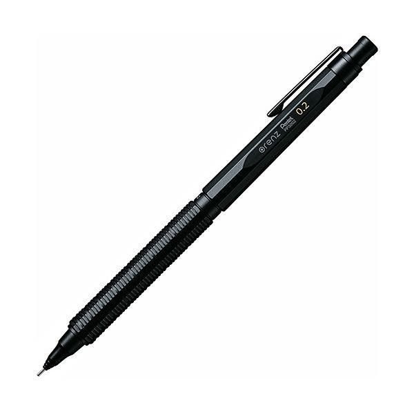 ds-ぺんてる シャープペンシルorenznero（オレンズネロ） 0.2mm （軸色：ブラック） PP3002-A 1本 〔×10セット〕