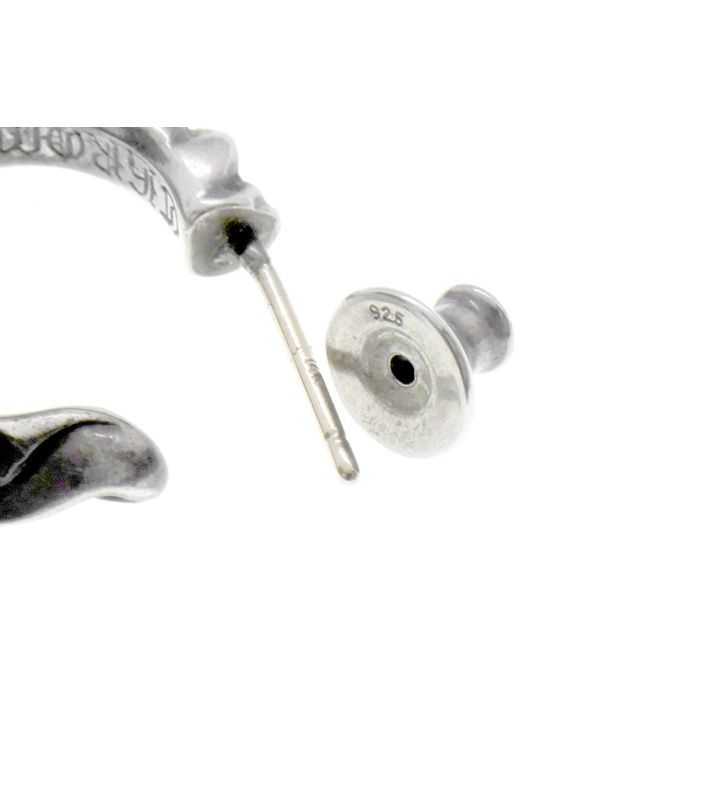 CHROME HEARTS HOOP SCROOL スクロール フープピアス クロムハーツ CHROME HEARTS 【 HOOP SCROOL 】 スクロール フープ
