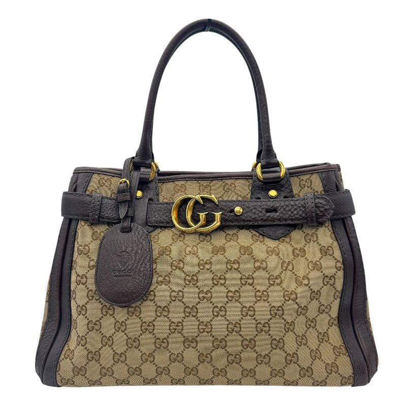 グッチ GUCCI GGランニング トートバッグ 247183 ブラウン キャンバス レディース トートバッグ