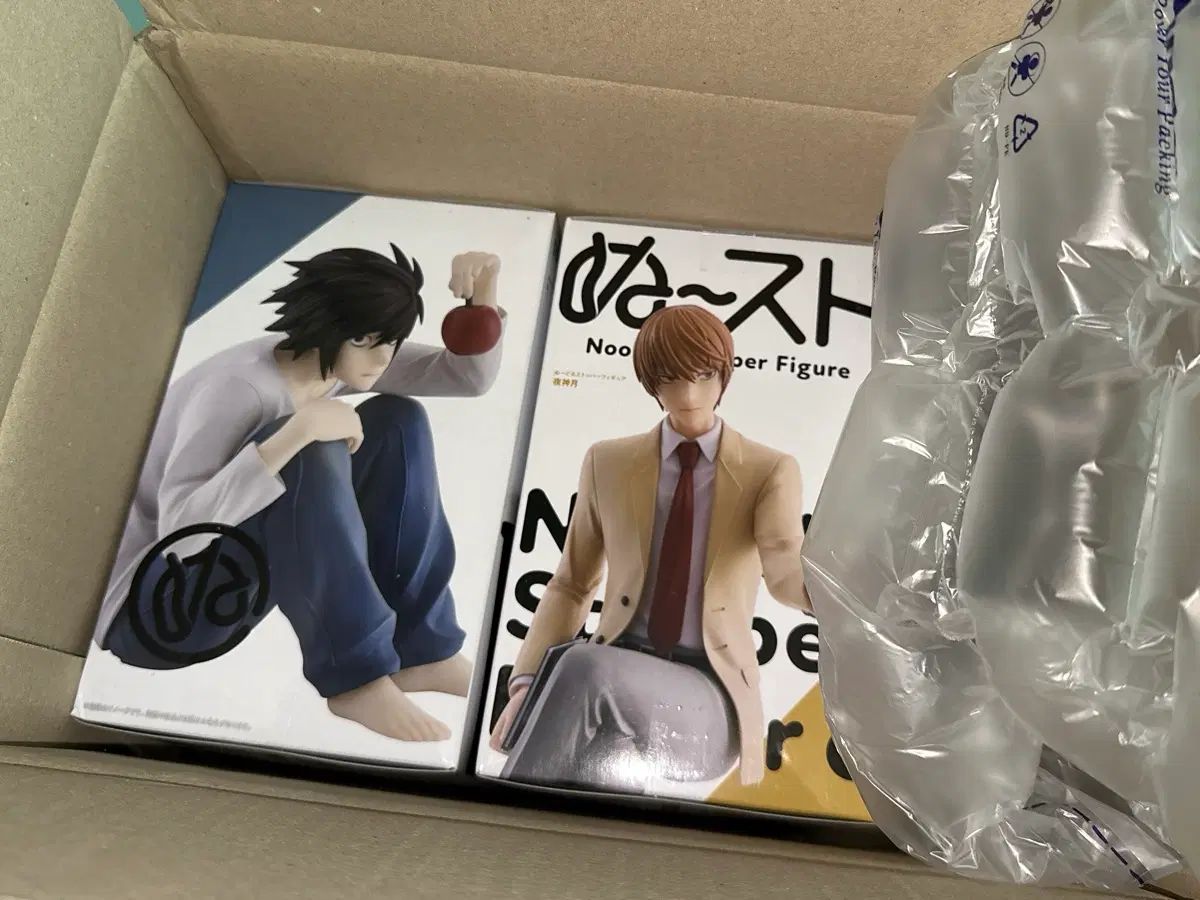 未開封 DEATH NOTE(デスノート) ヌードルストッパー 夜神 月(ライト) L エル フィギュア まとめ 7,201円
