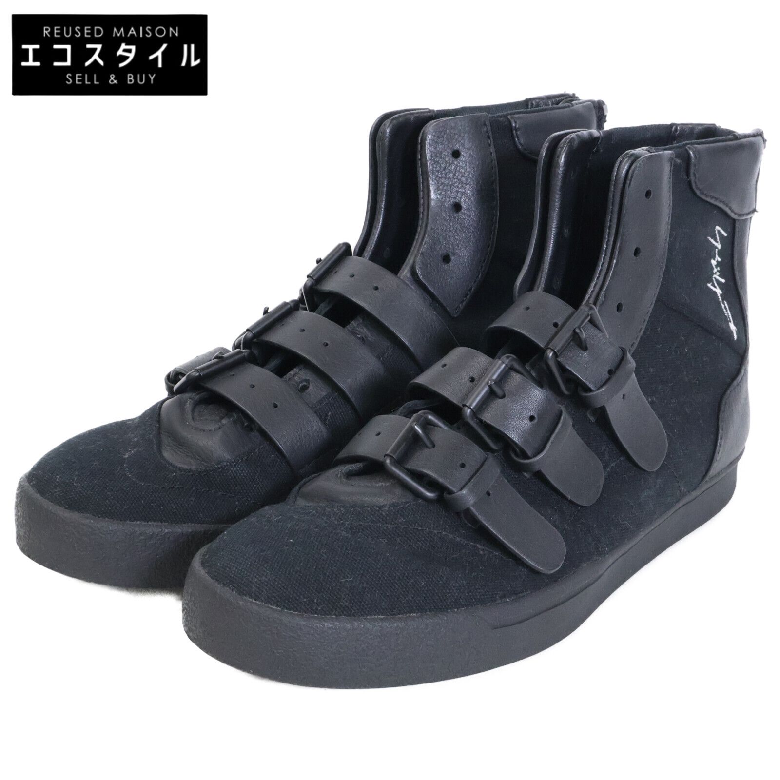 YOHJIYAMAMOTO Yohji Yamamoto x adidas adidas EE6809 belt high top sneakers US6