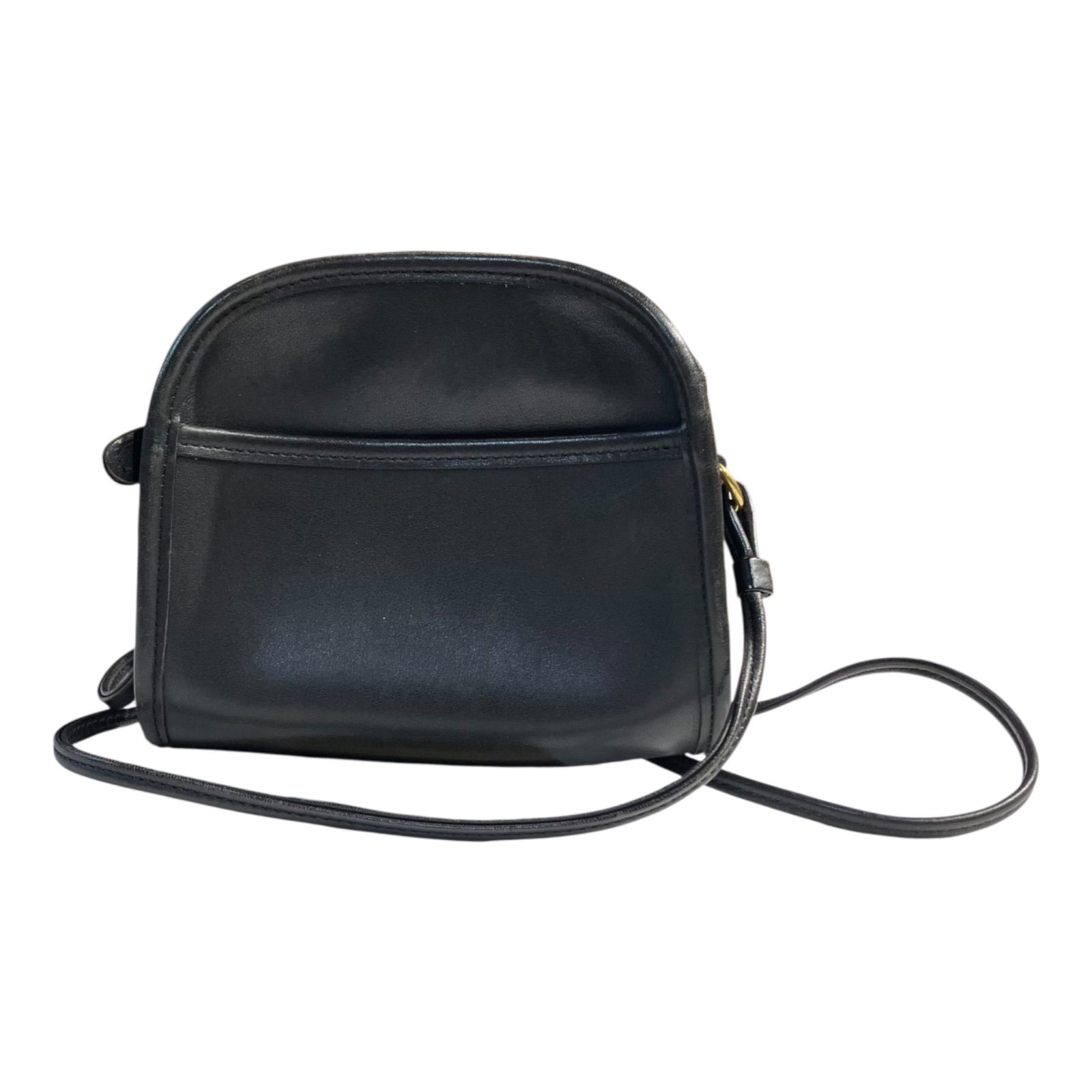 【VINTAGE】OLD COACH (オールドコーチ)　ショルダーバッグ　9017　ブラック　キングラム[68]