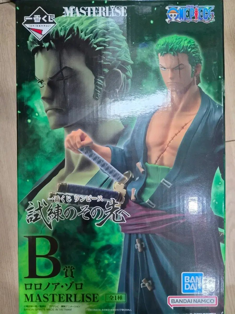 ONE PIECE 一番くじ 試練を越えて ゾロ B賞 フィギュア 7,214円