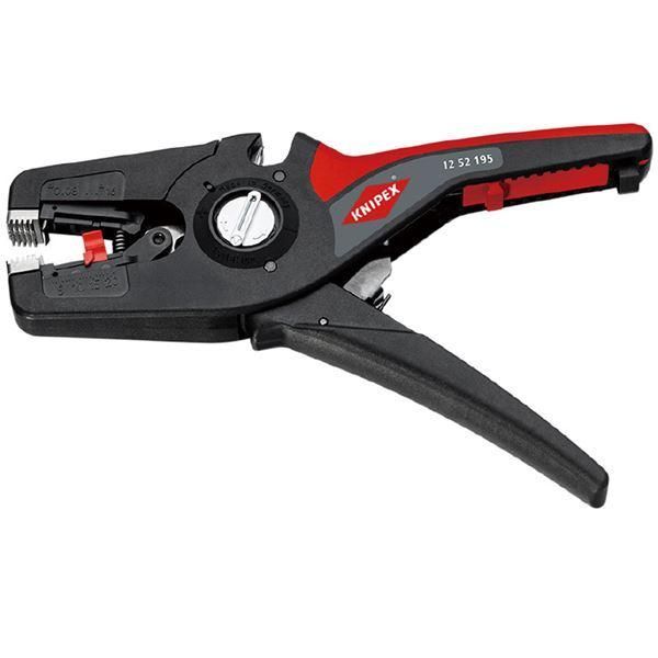 ds-KNIPEX クニペックス 切込深さ自動調整 ワイヤーストリッパー ペルシストリップ 16 1252-195SB 工具 作業工具 道具 ツール DIY