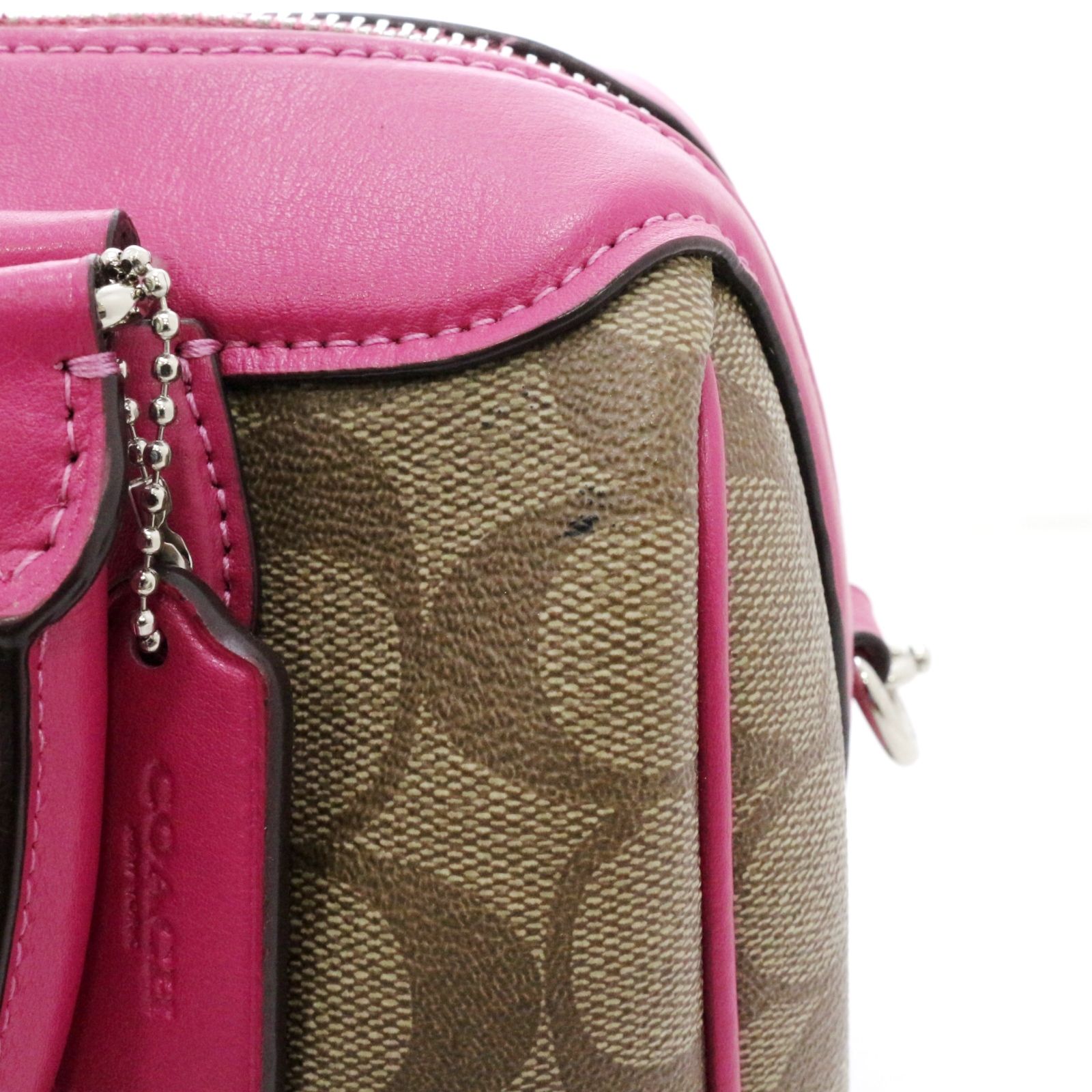 COACH コーチ シグネチャー 2wayバッグ F32203 ショルダーバッグ PVC