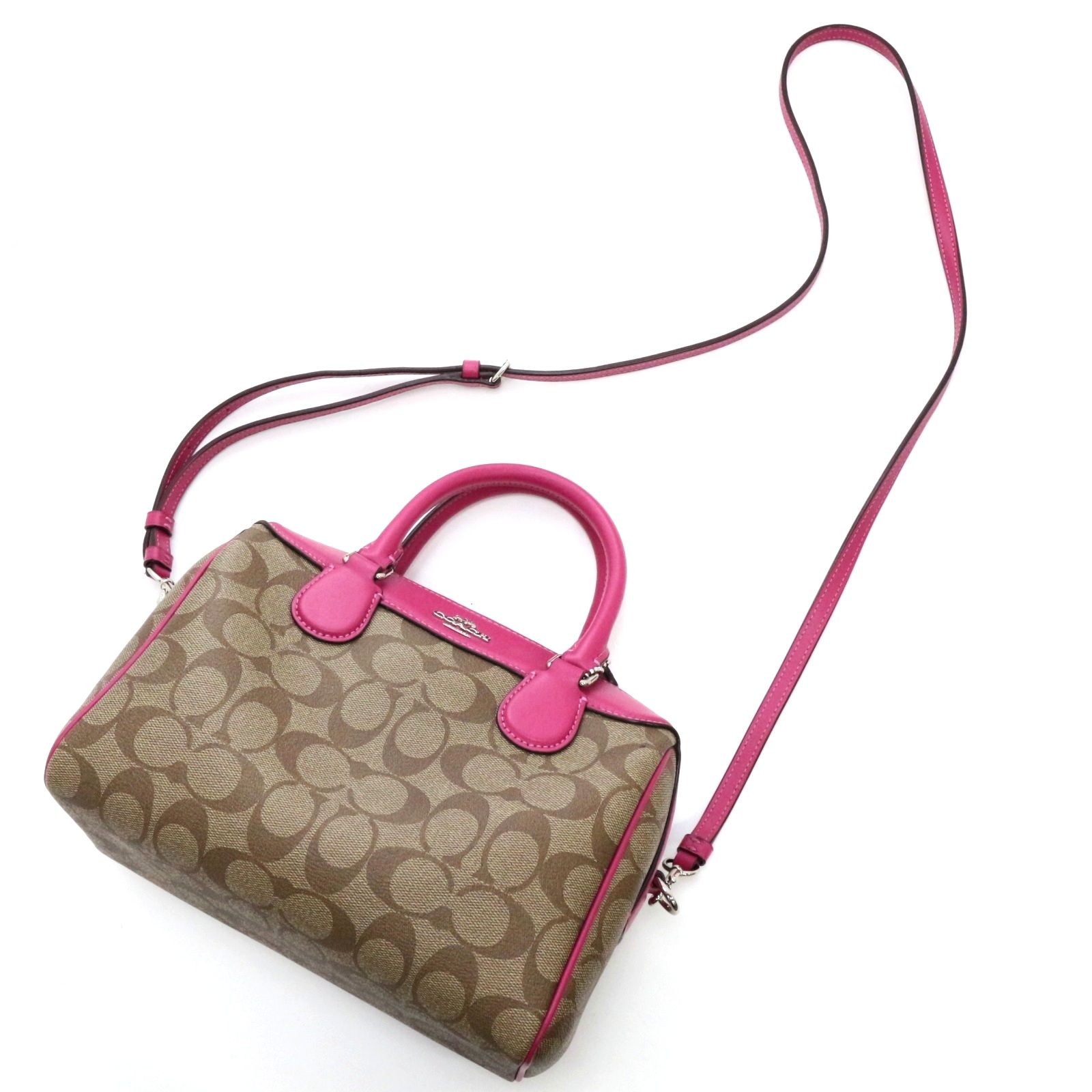 COACH コーチ シグネチャー 2wayバッグ F32203 ショルダーバッグ PVC