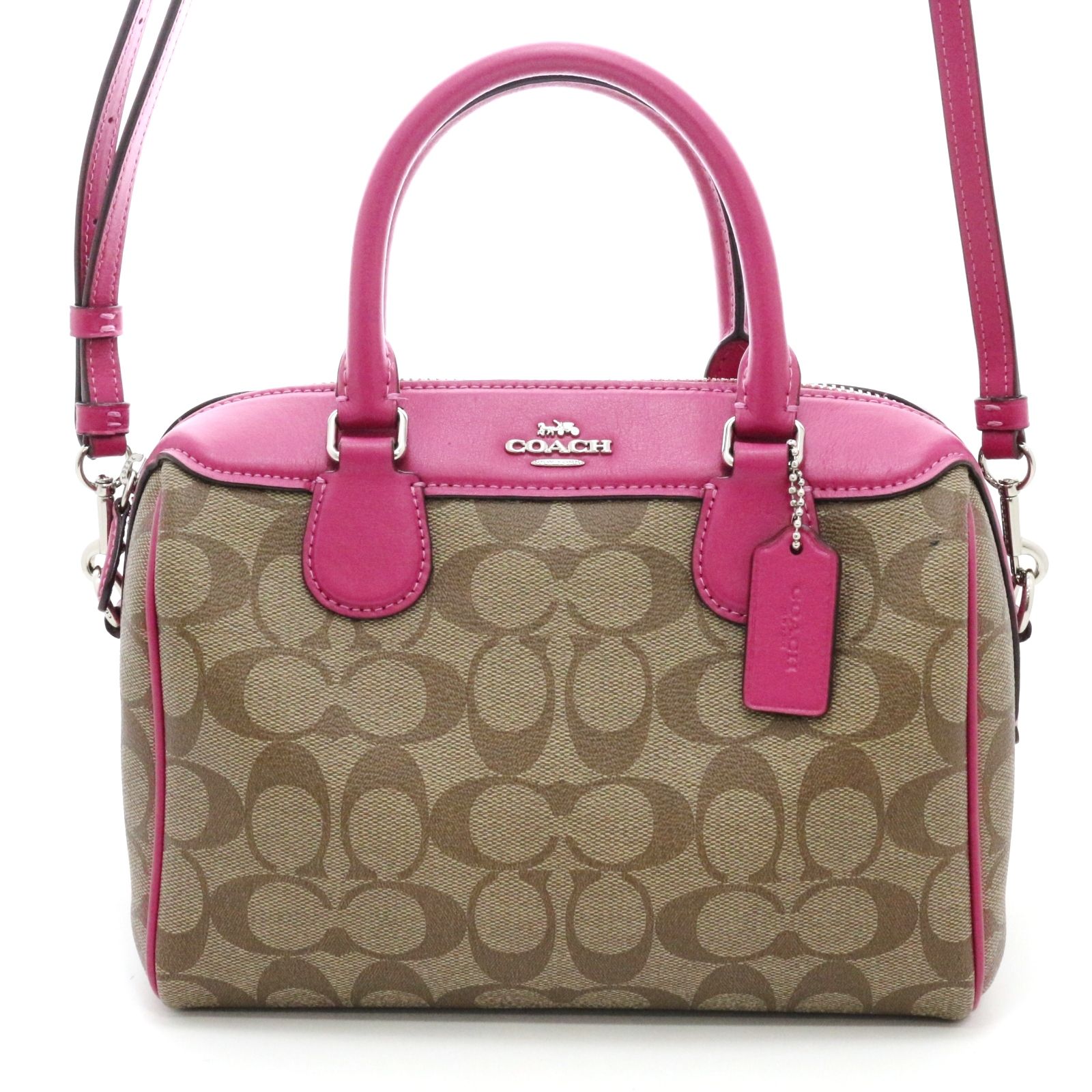 COACH コーチ シグネチャー 2wayバッグ F32203 ショルダーバッグ PVC