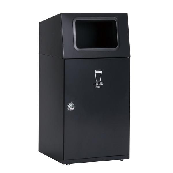 ds-ゴミ箱 〔 一般ゴミ用 アーバングレー 〕 67L 角穴 スチール製 テラモト ニートST ダストボックス
