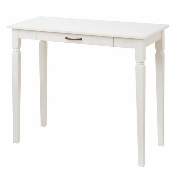 ds-デスク ine reno desk（vary） ホワイト 〔組立品〕