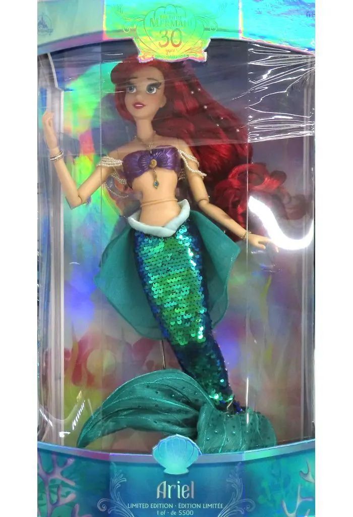 【中古】ドール アリエル リミテッドエディション 「リトル・マーメイド」 30周年アニーバーサリー ドール ディズニーストア限定 50,880円