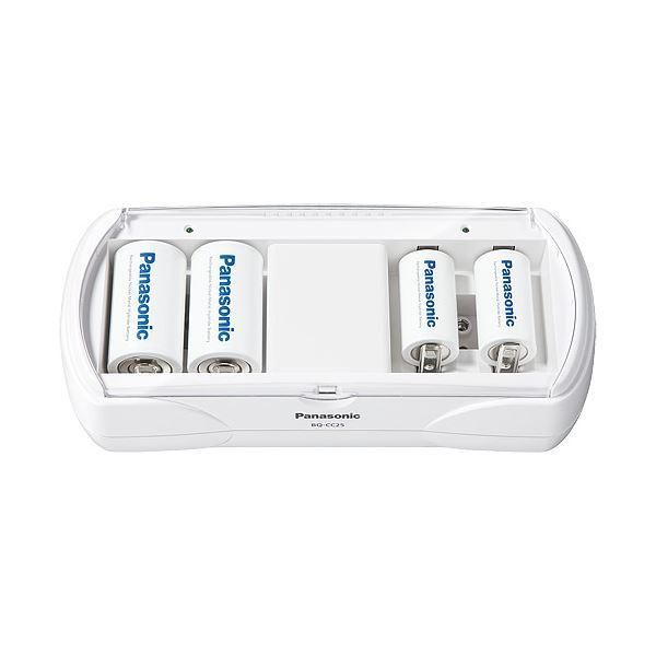 ds-（まとめ）Panasonic ユニバーサル充電器BQ-CC25〔×2セット〕