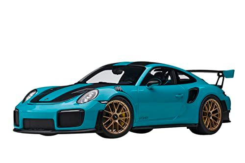 msオートアート(AUTOart) 1/18 ポルシェ 911 (991.2) GT2 RS ヴァイザッハ・パッケージ ブルー/カーボンブラック 完成品 78175 68febba9