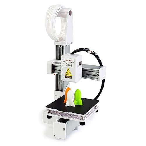 ms初心者向け 3D プリンター、40mm/s FDM 3D プリンター、4x4x4in 印刷サイズ、周波数分割多重 3D プリンター ホーム オフィス 学校用 (米国プラグ) 6aac0c36 18,413円
