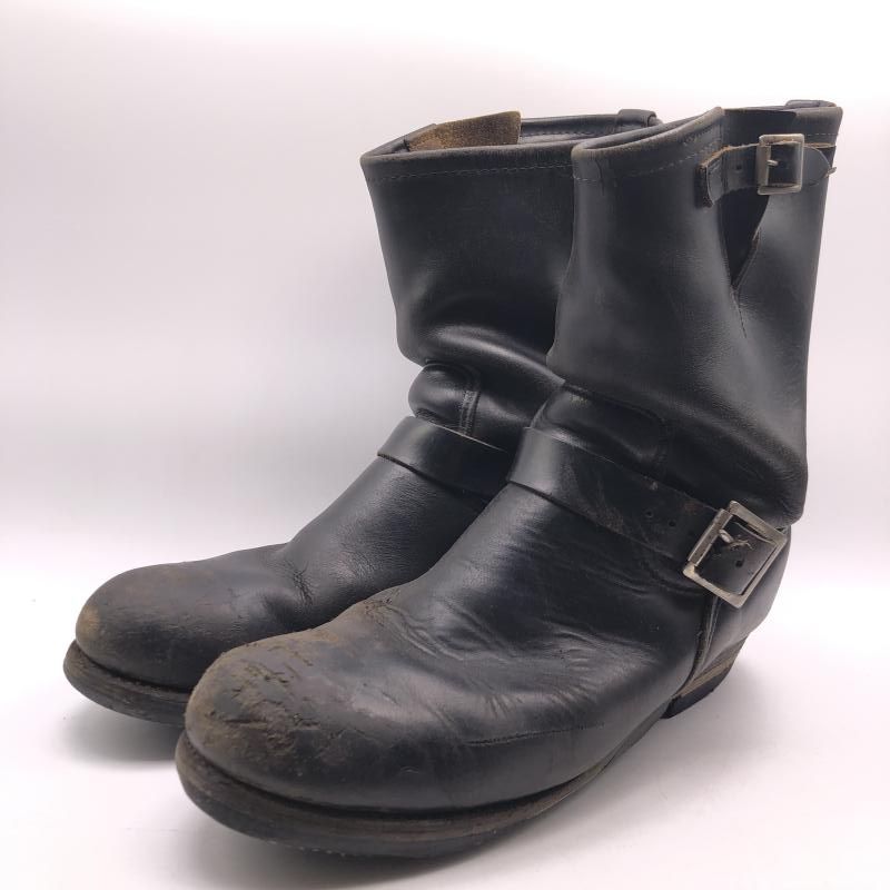 まるい様 2268 PT91 エンジニアブーツ 8D 90s 茶芯 中古】90s RED WING 2268 PT91 エンジニアブーツ 茶芯 プリントタグ 約