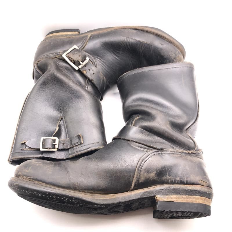 中古】90s RED WING 2268 PT91 エンジニアブーツ 茶芯 プリントタグ 約