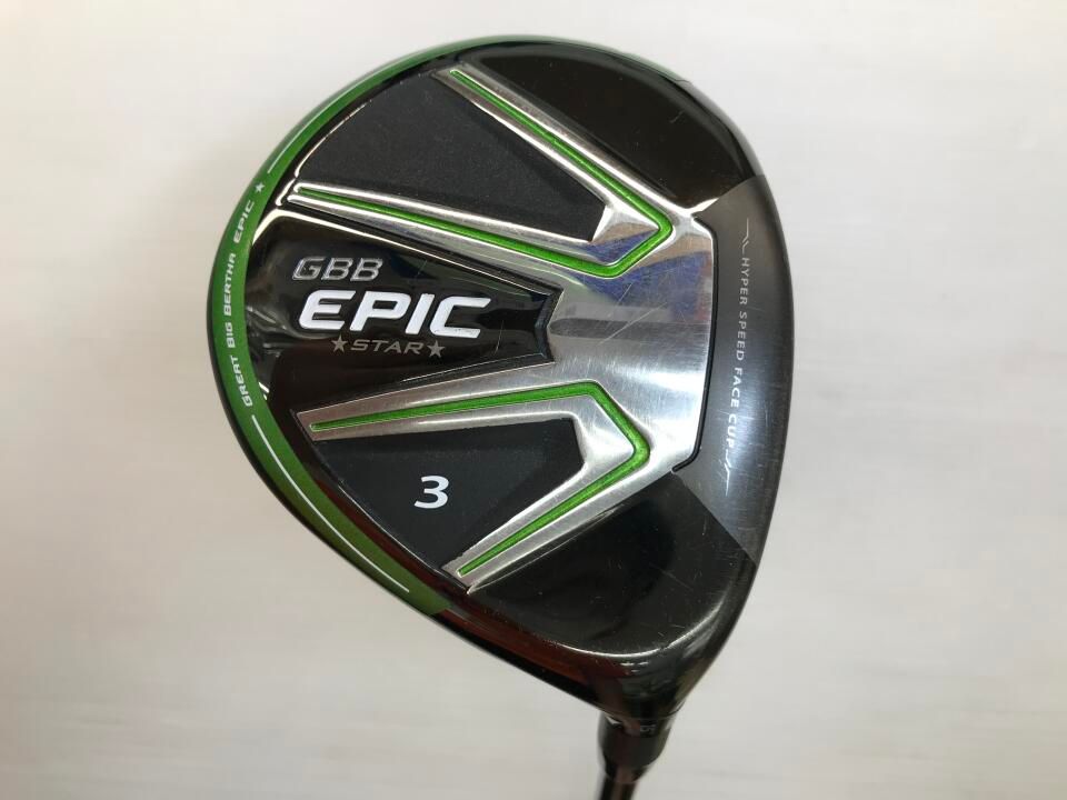 キャロウェイ　GBB EPIC STAR　15度　Speeder EVOLUTION ４ FW50　Sフレックス　フェアウェイウッド　中古【最短即日発送】