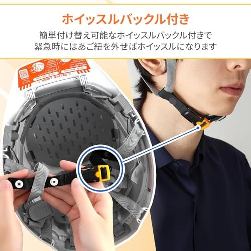 防災用ヘルメット 折りたたみヘルメット IZANO2 あご紐ホイッスル機能付き DICプラスチック 地震対策送料無料 69bf008d