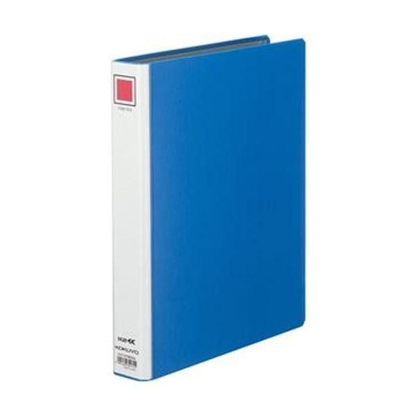 ds-(まとめ)コクヨ K2両開きチューブファイルA4タテ 30mmとじ 青 K2フ-ETB630B 1セット(10冊)〔×3セット〕