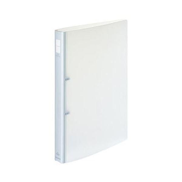 ds-（まとめ）コクヨ ポップリングファイル A4タテ2穴 150枚収容 背幅31mm 透明 フ-P420NT 1セット（10冊）〔×3セット〕クリアファイル