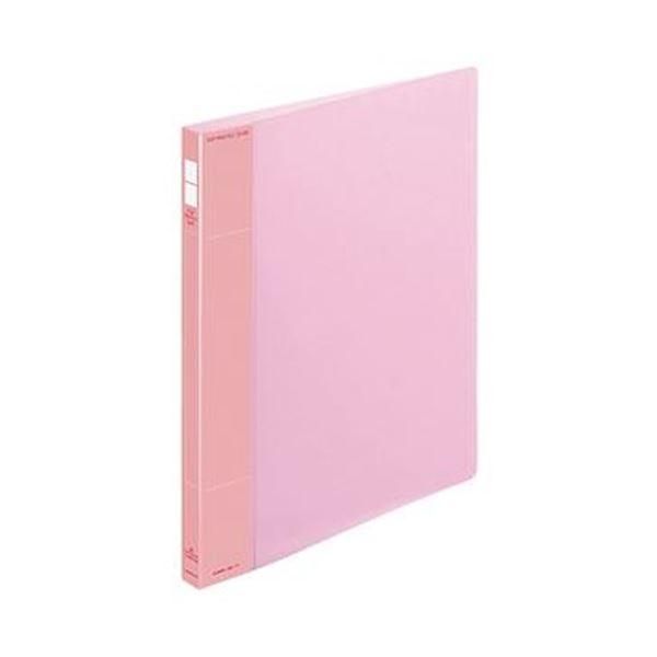 ds-（まとめ）コクヨ ポップリングファイル（スリム）A4タテ 2穴 100枚収容 背幅21mm ピンク フ-PS410P 1セット（10冊）〔×3セット〕 20,723円