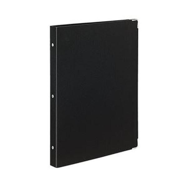 ds-（まとめ）コクヨ バインダーノート（カラーパレット）ミドルタイプ A4タテ 30穴 ブラック ル-155-1 1セット（2冊）〔×5セット〕 22,550円