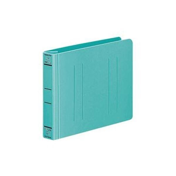 ds-(まとめ)コクヨ フラットファイル(PPワイド)B6ヨコ 250枚収容 背幅30mm 緑 フ-HW18NG 1セット(10冊)〔×5セット〕