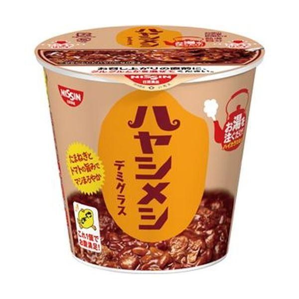 ds-（まとめ）日清食品 日清ハヤシメシ デミグラス103g 1ケース（6食）〔×10セット〕