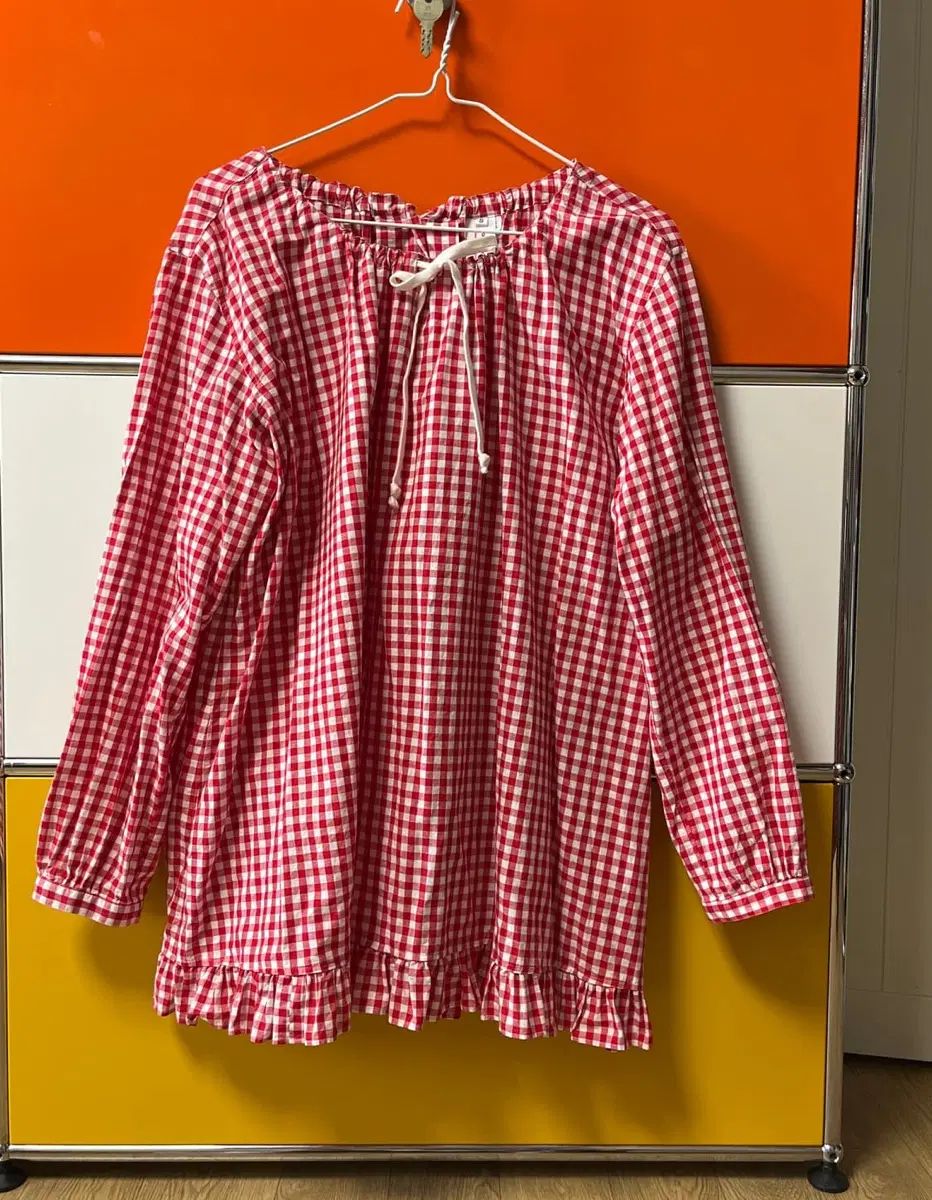 COMME des GARCONS コム・デ・ギャルソンGirl ギンガムチェック ブラウス