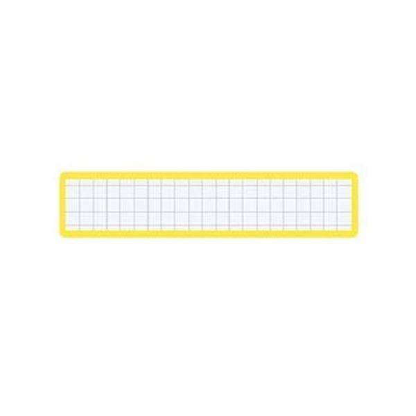 ds-（まとめ）コクヨ マグネット見出し19×105mm 黄 マク-411Y 1セット（10個）〔×10セット〕