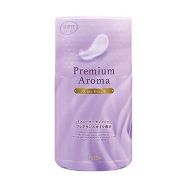 ds-（まとめ）エステー トイレの消臭力 PremiumAroma グレイスボーテ 400ml 1セット（3個）〔×10セット〕