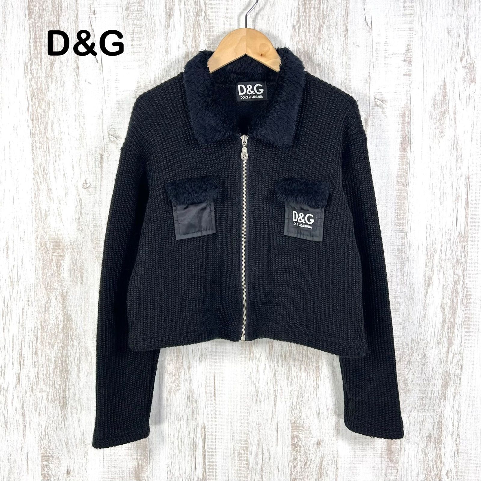 00s D&G DOLCE&GABBANA ドルチェアンドガッバーナ ワンポイントロゴ