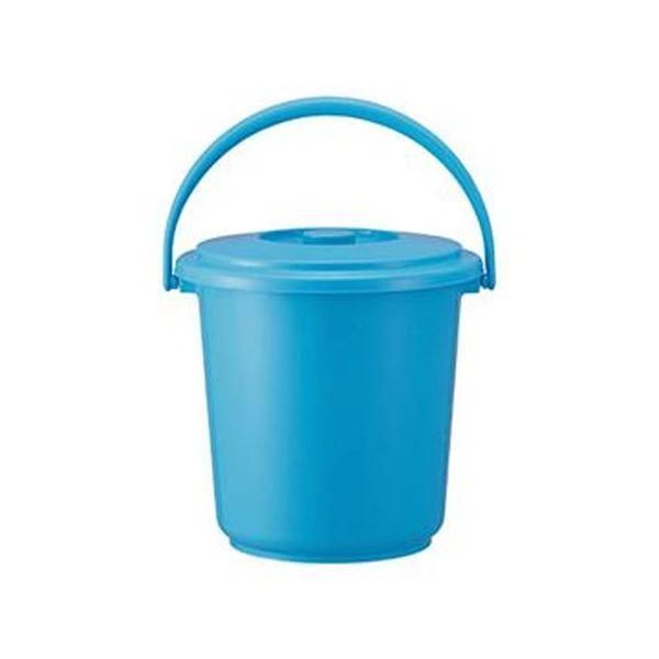 ds-（まとめ）TRUSCO エコポリバケツ 15LRBK-15 1個（フタ別売）〔×10セット〕