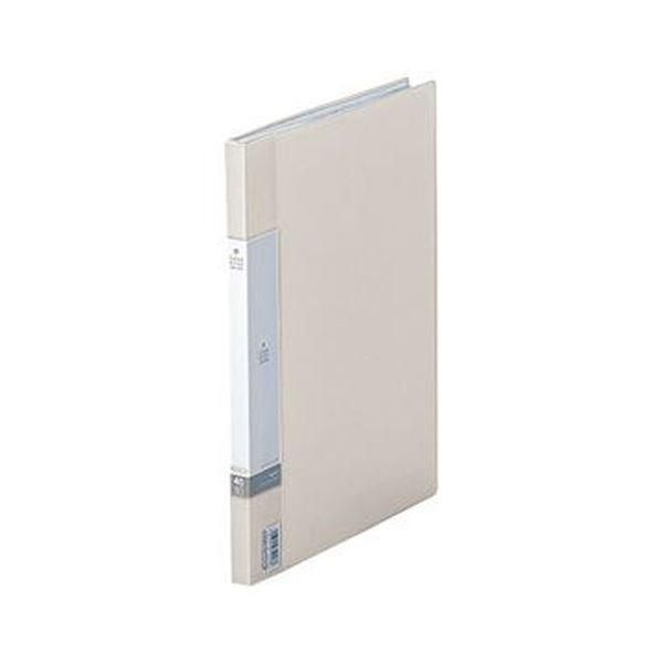 ds-(まとめ)リヒトラブ リクエストクリヤーブック(サイドベンツ)A4タテ(見開きA3)40ポケット(20シート)背幅16mm 白 G3401-01冊〔×20セット〕