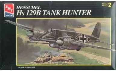 [Used] Plastic Model 1/48 HENSCHEL Hs129B TANK HUNTER -Henschel Hs129B Tank Hunter- [8684]