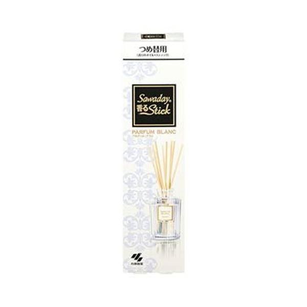 ds-（まとめ）小林製薬 Sawaday 香るスティックパルファム ブラン つめ替用 70ml 1セット〔×20セット〕
