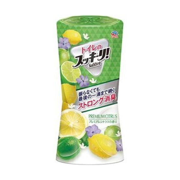 ds-（まとめ）アース製薬 トイレのスッキーリ プレミアムシトラス 400ml 1個〔×20セット〕 9,807円