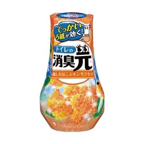 ds-（まとめ）小林製薬 トイレの消臭元癒しをはこぶキンモクセイ 400ml 1個〔×20セット〕