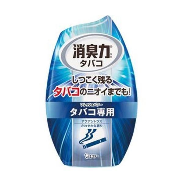 ds-（まとめ）エステー お部屋の消臭力 タバコ用アクアシトラスさわやかな香り 400ml 1個〔×20セット〕