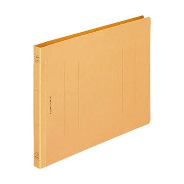 ds-(まとめ)ライオン事務器 フラットファイル(環境)樹脂押え具 B5ヨコ 150枚収容 背幅18mm 黄 A-527KB5E 1冊〔×100セット〕
