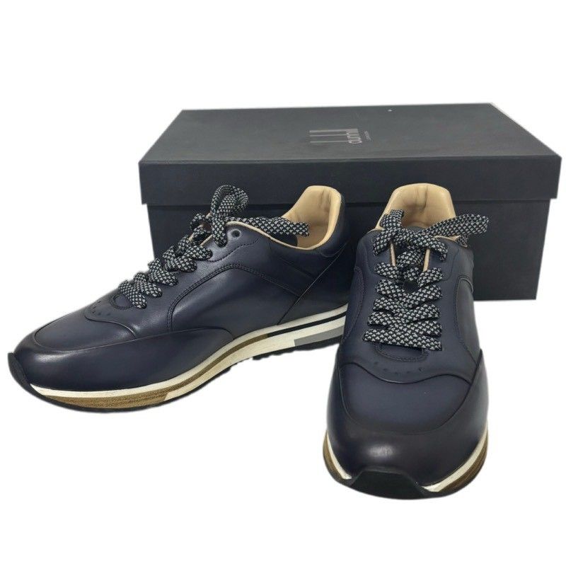 Dunhill ダンヒル Duke スニーカー シューズ サイズ39 24cm 保存袋/箱付き 【中古】 42607R5 7,100円