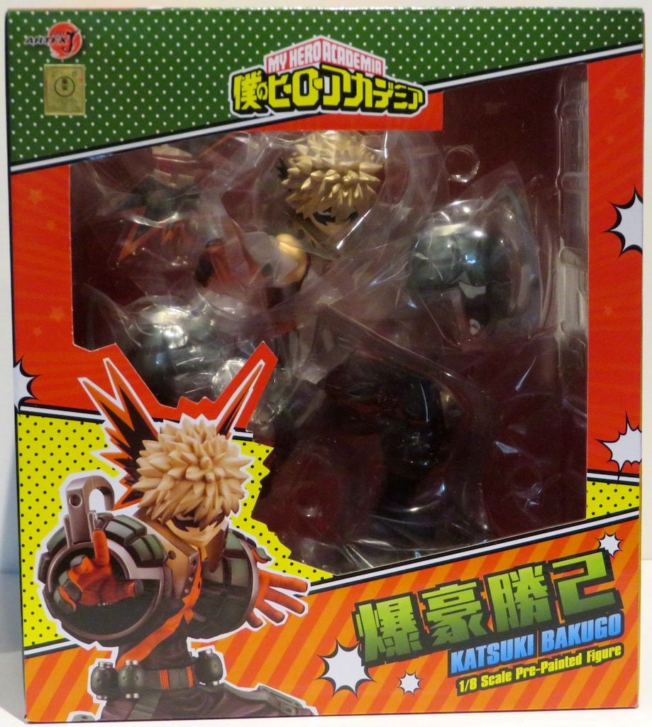 コトブキヤ ARTFX J 爆豪勝己 コトブキヤショップ特典『マスク無し頭部パーツ』付き 1/8